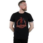 T-shirt Marvel Deadpool Gun Finger