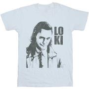 T-shirt enfant Marvel Loki Head Poster