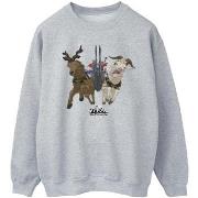 Sweat-shirt Marvel Thor Love And Thunder Viking Ship