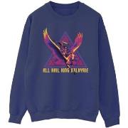 Sweat-shirt Marvel Love And Thunder All Hail