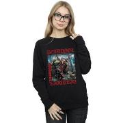 Sweat-shirt Marvel Deadpool Here Lies Deadpool