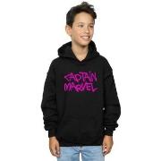 Sweat-shirt enfant Marvel Captain Spray Text