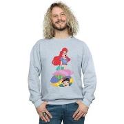 Sweat-shirt Disney Wreck It Ralph Ariel And Vanellope