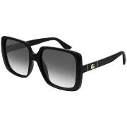 Lunettes de soleil Gucci GG0632S Lunettes de soleil, Noir/Gris, 56 mm