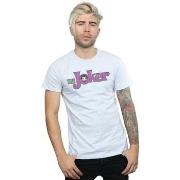 T-shirt Dc Comics The Joker Crackle Logo