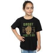 T-shirt enfant Marvel Guardians Of The Galaxy Vol. 2 Groot Skills