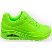 Baskets Skechers UNO NIGHT SHADES VERT FLUO