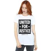 T-shirt Dc Comics Justice League United For Justice