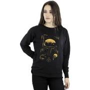 Sweat-shirt Star Wars: The Book Of Boba Fett Galactic Outlaw