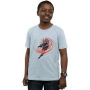 T-shirt enfant Dc Comics Aquaman Black Manta Flash