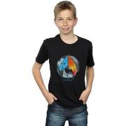 T-shirt enfant Dc Comics Aquaman Tropical Logo