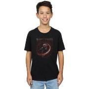 T-shirt enfant Dc Comics Aquaman Black Manta Circle