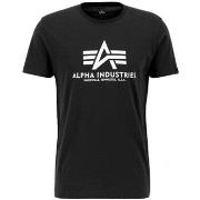 T-shirt Alpha T-shirt basique noir