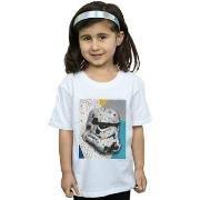 T-shirt enfant Disney Stormtrooper Pattern Helmet