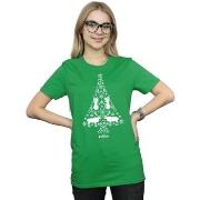 T-shirt Disney Frozen Christmas Tree