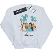 Sweat-shirt Disney Aladdin Jasmine Abu Rajah Beach