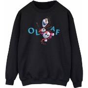 Sweat-shirt Disney Frozen 2 Olaf Leaf Jump