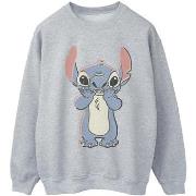 Sweat-shirt Disney Lilo And Stitch Big Print