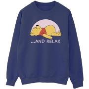 Sweat-shirt Disney Winnie The Pooh Relax