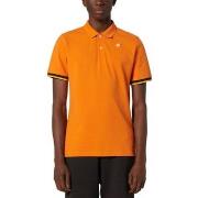 T-shirt K-Way Polo Vincent Orange