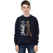 Sweat-shirt enfant Marvel Avengers Infinity War I Am Teenage Groot