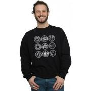 Sweat-shirt Marvel Avengers Endgame Avenge The Fallen Icons