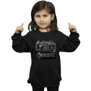 Sweat-shirt enfant Marvel Avengers Mono Team Art
