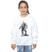 Sweat-shirt enfant Marvel Avengers Infinity War Thanos Sketch