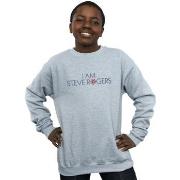 Sweat-shirt enfant Marvel Avengers Infinity War I Am Steve Rogers