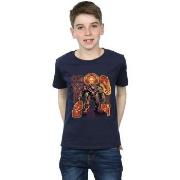 T-shirt enfant Marvel Avengers Infinity War Hulkbuster Blueprint