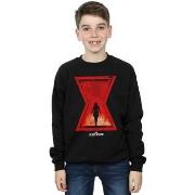 Sweat-shirt enfant Marvel Black Widow Movie Icon Silhouette