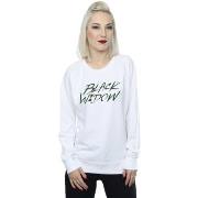 Sweat-shirt Marvel Black Widow Movie Alt Logo