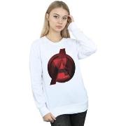 Sweat-shirt Marvel Black Widow Movie Avengers Logo