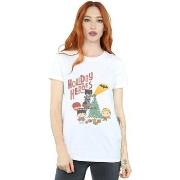 T-shirt Dc Comics Justice League Holiday Heroes