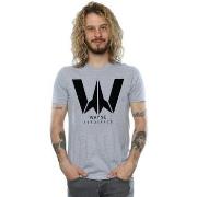 T-shirt Dc Comics Justice League Wayne Aerospace