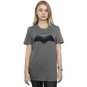 T-shirt Dc Comics Justice League Movie Batman Emblem
