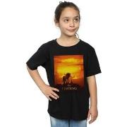 T-shirt enfant Disney The Lion King Movie Sunset Poster