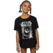 T-shirt enfant Disney The Last Jedi Frame Metallic