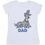 T-shirt Disney Lady And The Tramp Just Like Dad