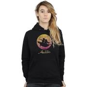 Sweat-shirt Disney Aladdin Flying Sunset