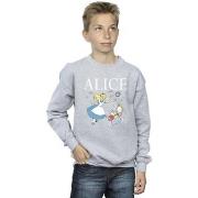 Sweat-shirt enfant Disney Alice In Wonderland Follow The Rabbit