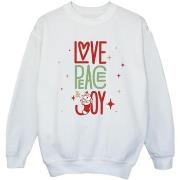 Sweat-shirt enfant Disney The Aristocats Love Peace Joy