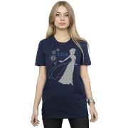 T-shirt Disney Frozen Elsa Christmas Silhouette