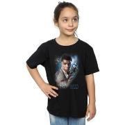 T-shirt enfant Disney The Last Jedi Finn Brushed