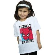 T-shirt enfant Marvel Spider-Man Totally Awesome