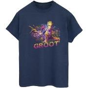 T-shirt Marvel Guardians Of The Galaxy Abstract Groot