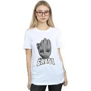 T-shirt Marvel Guardians Of The Galaxy Groot Face