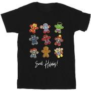 T-shirt enfant Marvel Gingerbread Avengers