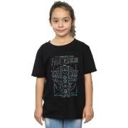 T-shirt enfant Marvel Fantastic Four Fantasticar Neon