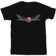 T-shirt Marvel Falcon And The Winter Soldier Captain America Logo